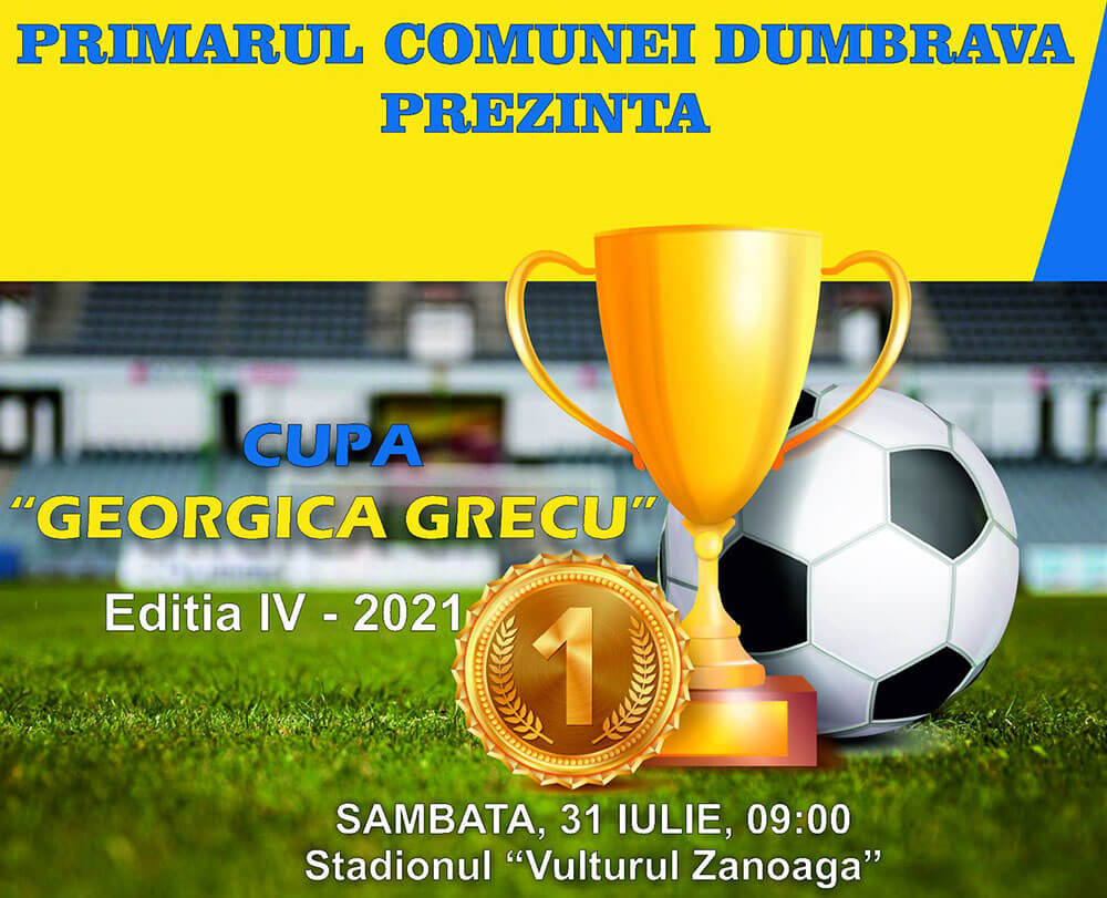 Programul ediției din 2021 a Cupei comunei Dumbrava