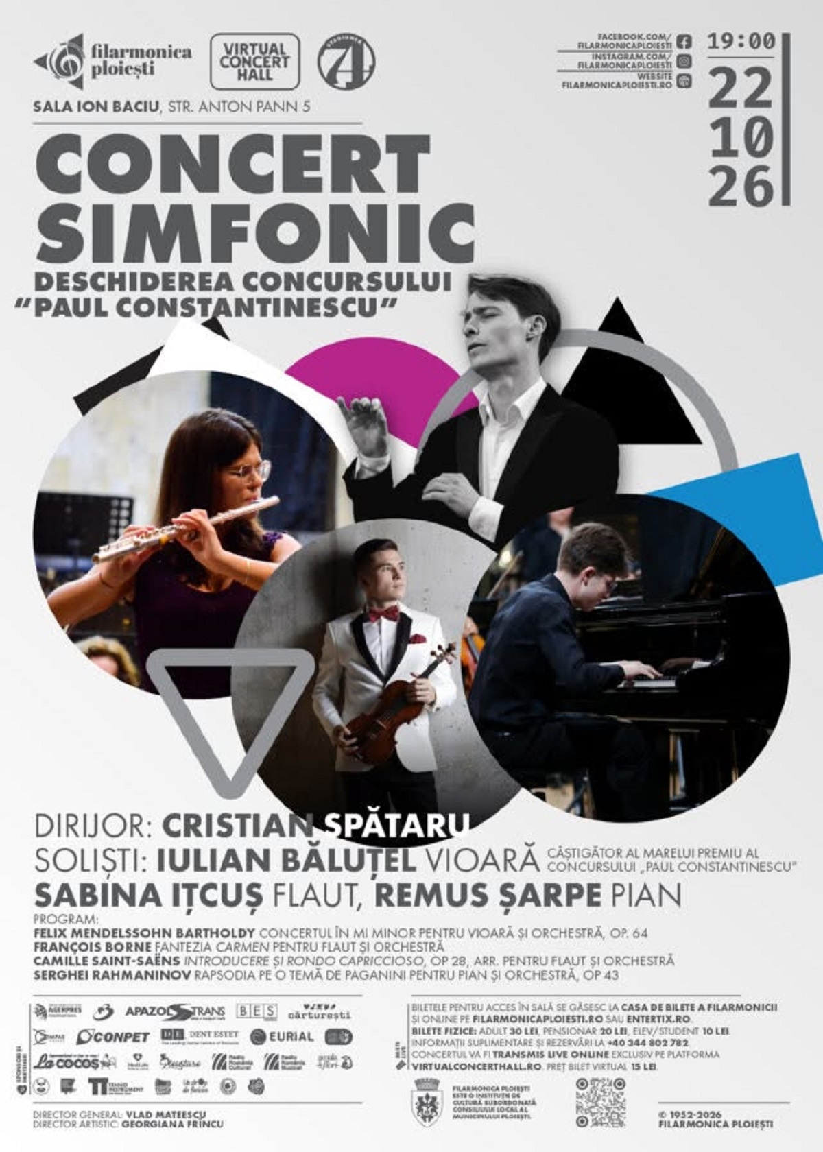 concert deschidere Concursul Paul Constantinescu