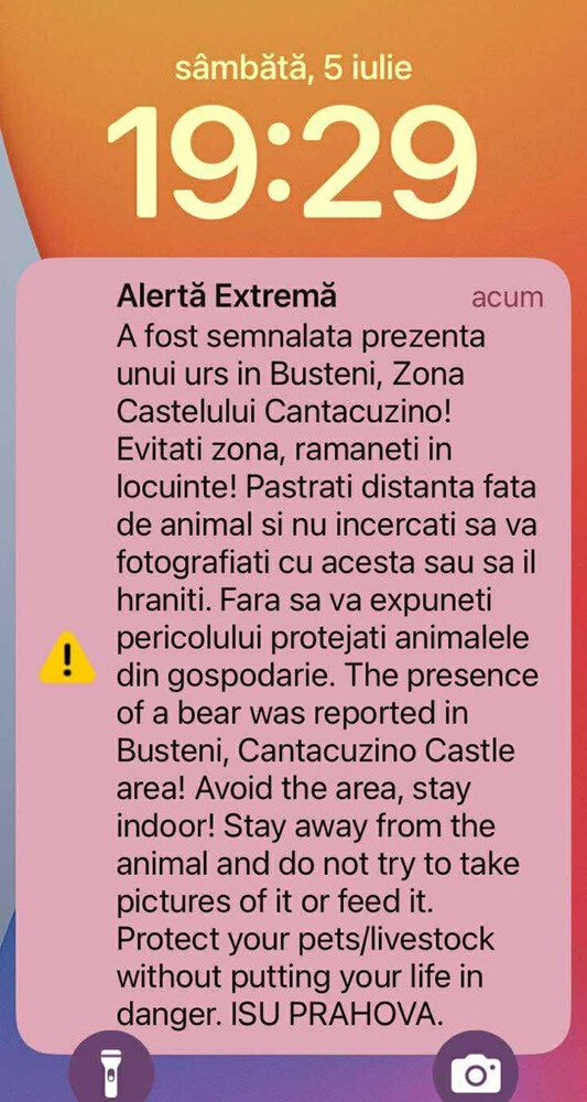 urs2 busteni 5 iulie
