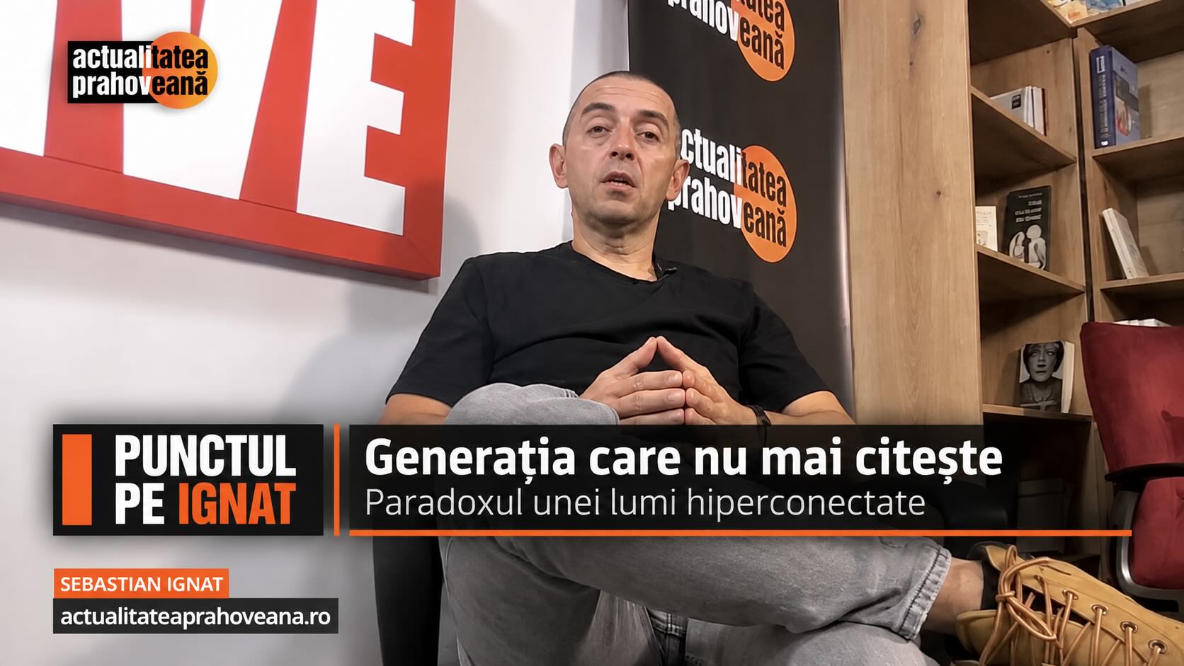 Generația care nu citește. Paradoxul unei lumi hiperconectate | Punctul pe Ignat