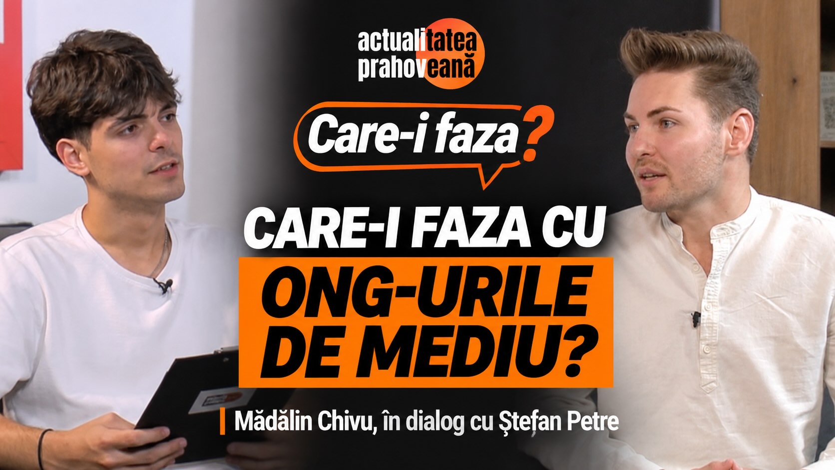 Care-i faza cu ONG-urile de mediu? Mădălin Chivu, despre activism, ONG-uri, greenwashing și sistemul educațional